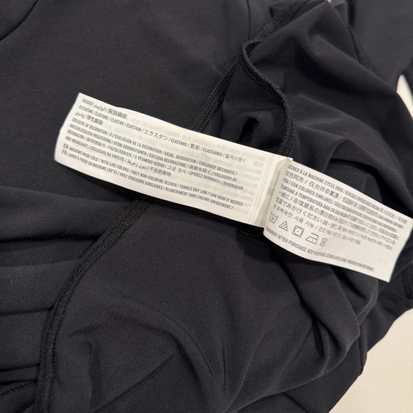 Abercrombie&Fitch Soft A&F Collection Black turtle neck bodysuit long sleeve Med - Picture 13 of 13